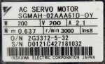 Yaskawa SGMAH-02AAA61D-OY